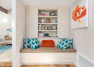 san diego home interior design example closet sitting area