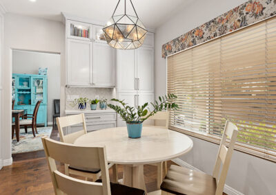 san diego interior design example kitchen seating dining table