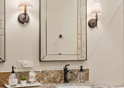 san diego home interior design example master bath mirrors