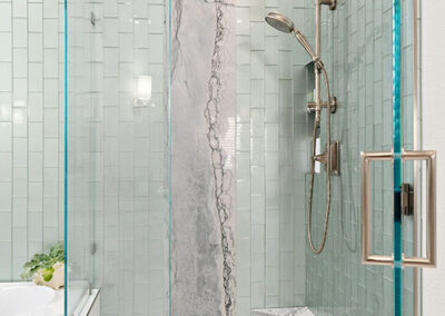 san diego interior design example bath shower enclosure