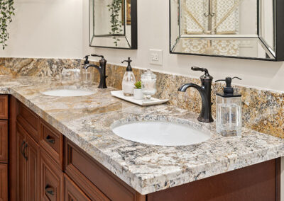 san diego home interior design example master bath dual sink