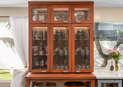 san diego home interior design example kitchen glass cabinet